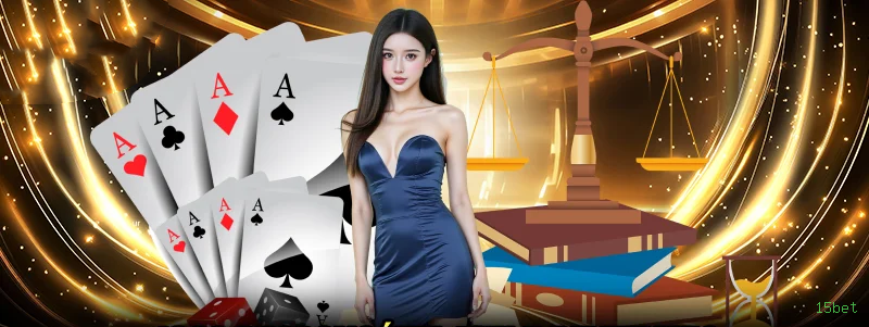 Imagem promocional da 15bet mostrando a plataforma e suas vantagens